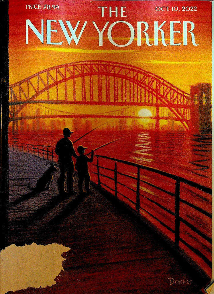 The New Yorker October 10 2022 Eric Drooker Bertrand Piccard Thomas McGuane0