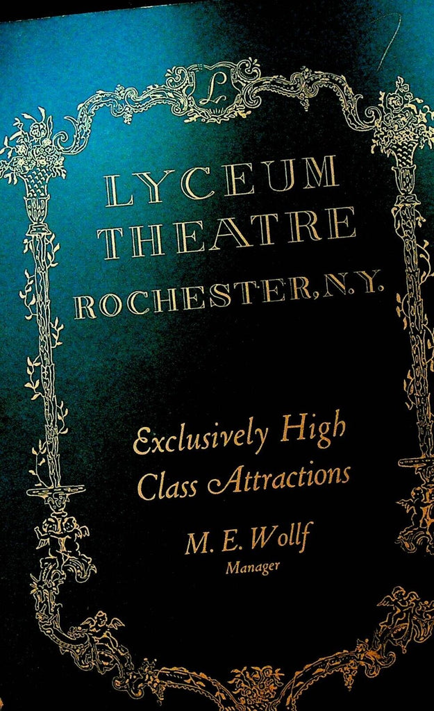 Very Good Eddie Playbill December 24 1917 Marbury Comstock Company