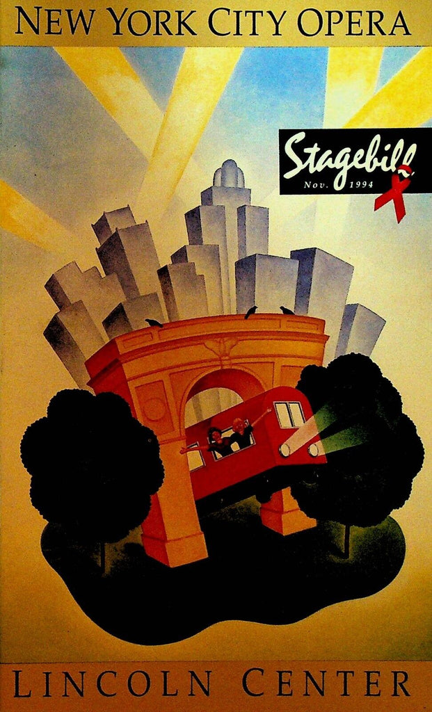 New York City Opera Stagebill November 9 1994 Wonderful Town