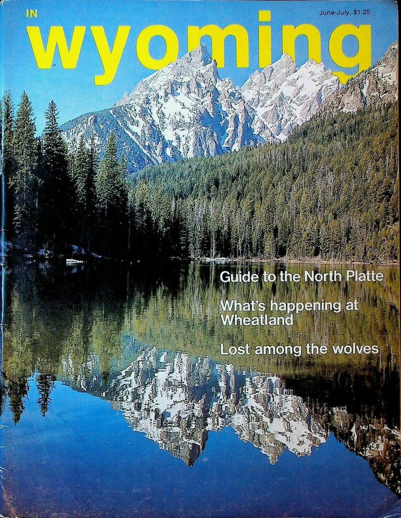 In Wyoming Magazine June 1975 Rock Creek Wheatland Rim Country 0