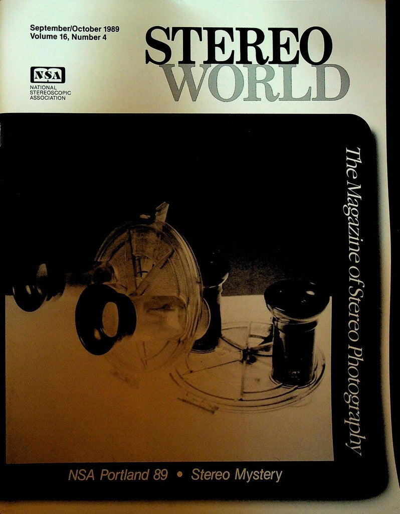 Stereo World Magazine of Photography September 1989 View-Master New England