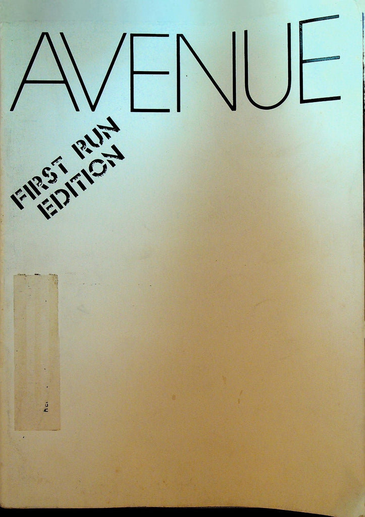 Avenue Magazine December 1982 Trump Tower Ivan Boesky Mark Goodson0