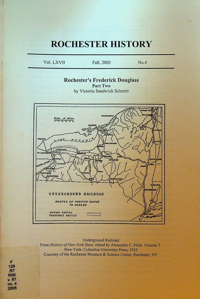 Rochester History NY Fall 2005 Frederick Douglass Part Two0
