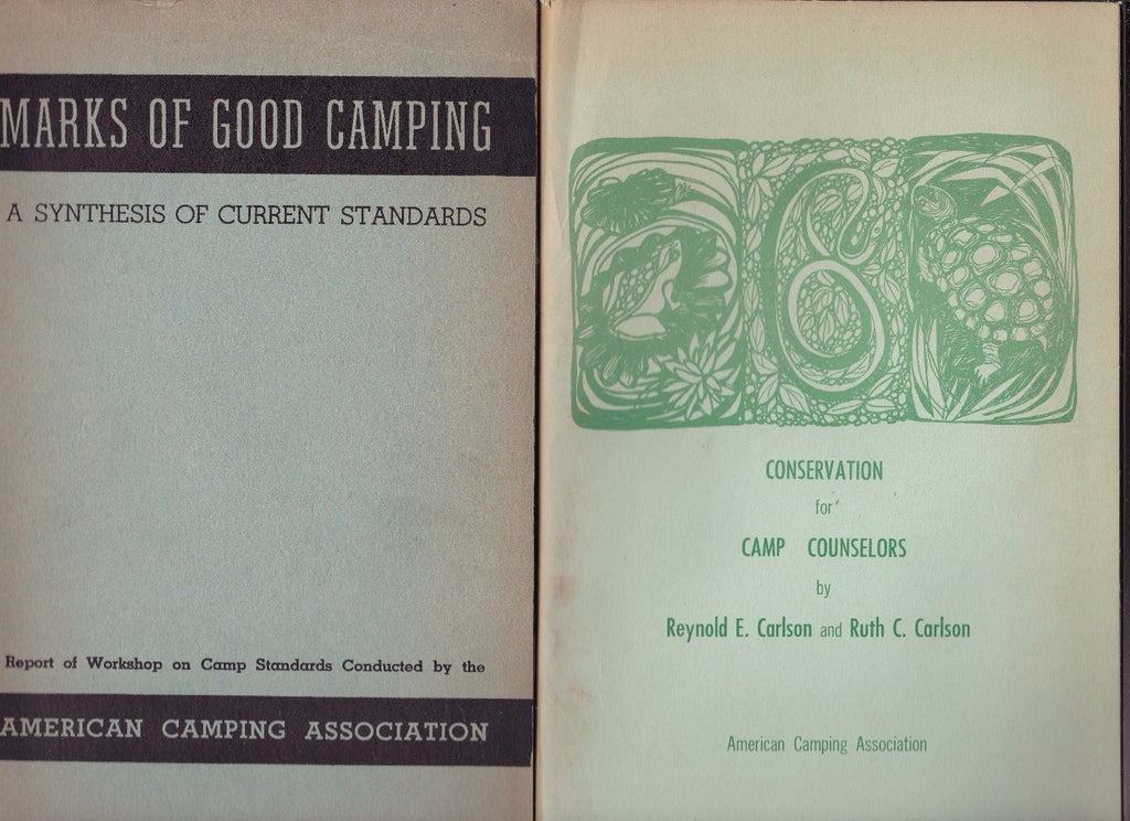 Camp Leaders & Directors Paper Lot 1940s 1950s Booklets 0