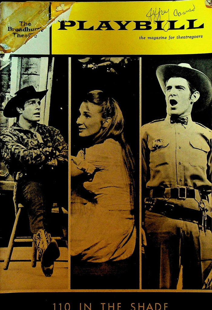 110 in the Shade Playbill December 23 1963 Robert Horton Inga Swenson0