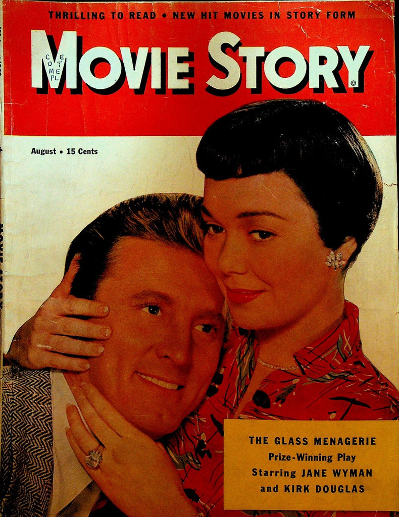 Movie Star Magazine August 1950 Jane Wyman Kirk Douglas John Derek Cesar Romero0