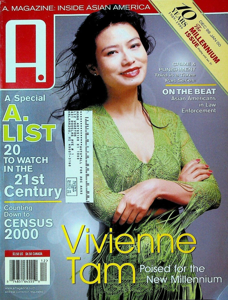 A Magazine December 1999 Inside Asian American Vivienne Tam Kevin Stea 0