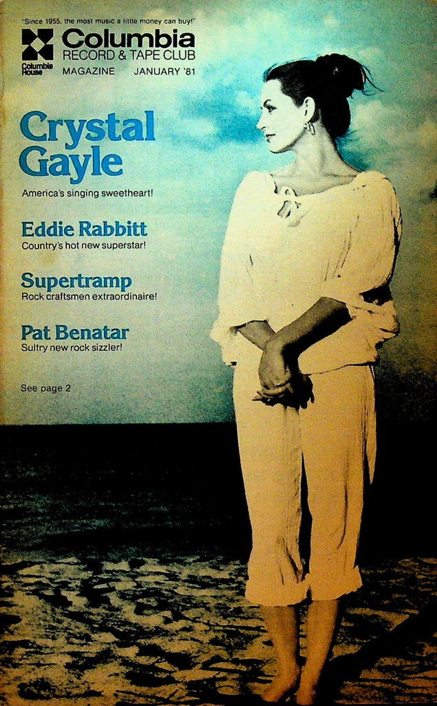 Columbia Record & Tape Club Catalog January 1981 Crystal Gayle0