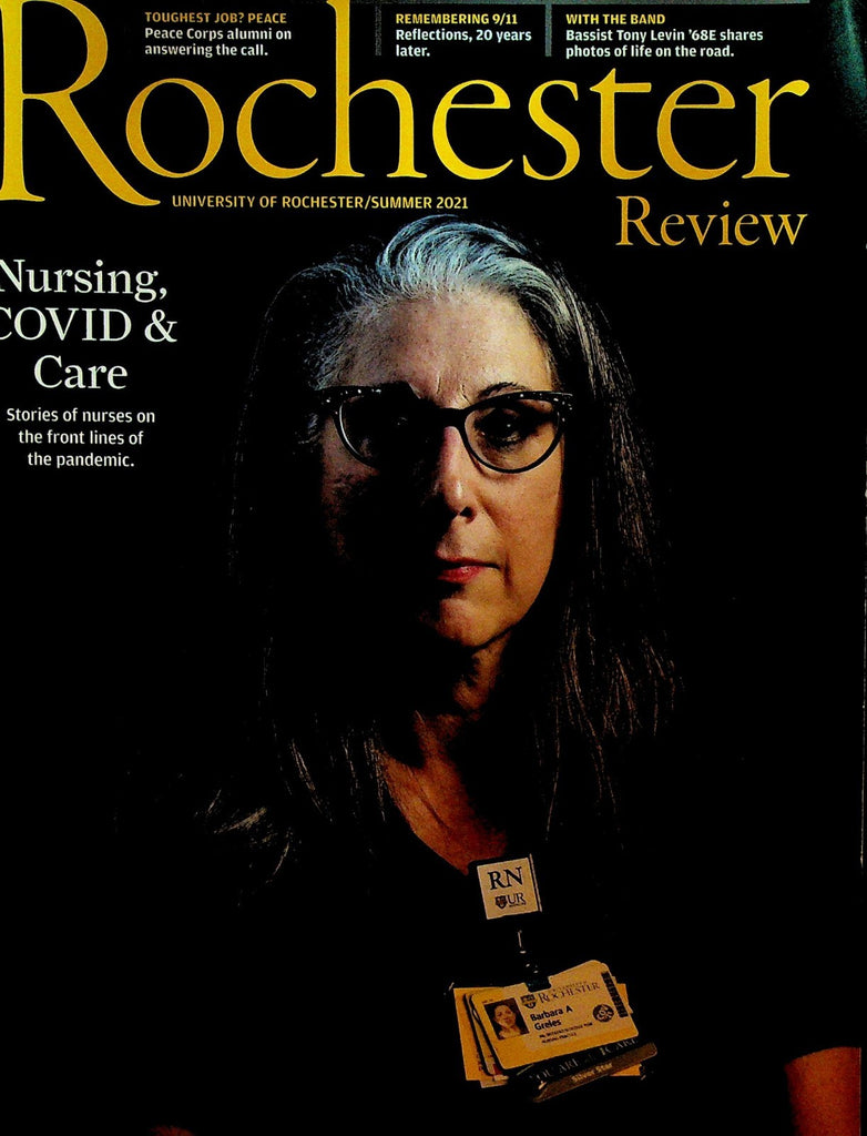 Rochester Review Summer 2021 Tony Levin Kathleen McGarvey0