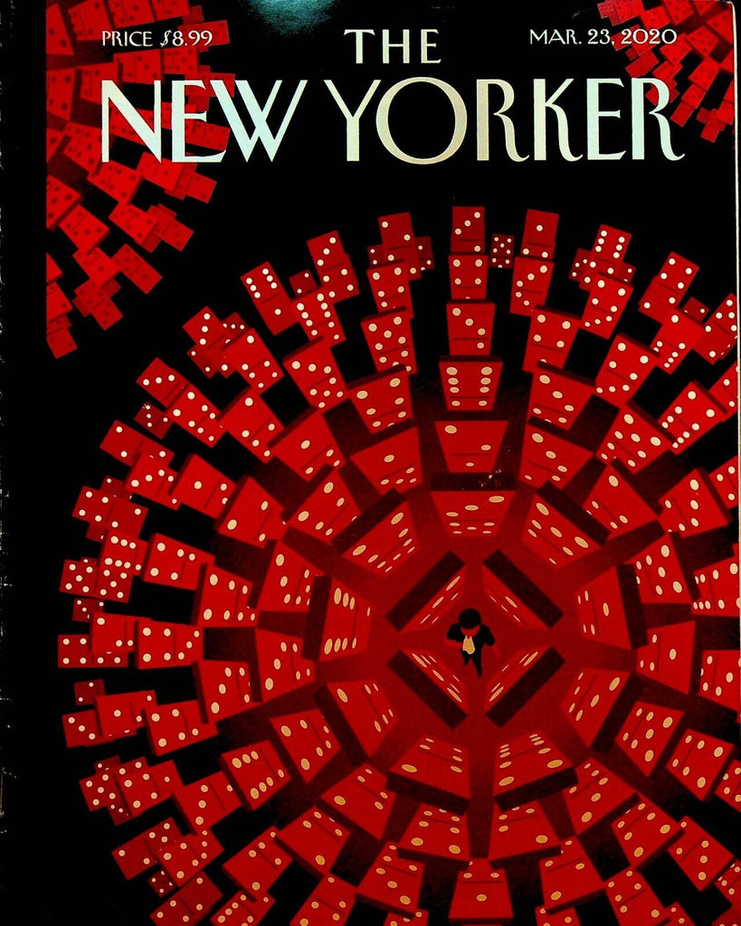 New Yorker March 23 2020 Christoph Niemann Evo Morales Fiona Apple Geoff Dyer