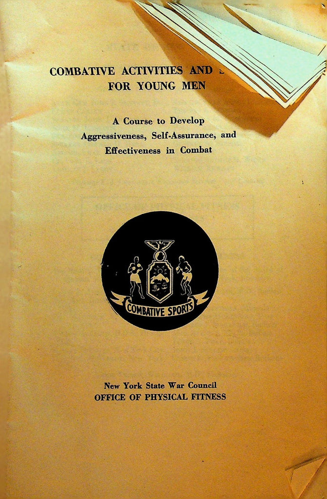 Combative Activities & Sports for Young Men New York State War Council 19420