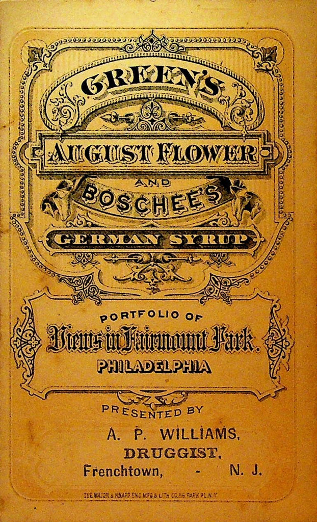 Green's August Flower & Boschee's German Syrup Portfolio Philadelphia Park0
