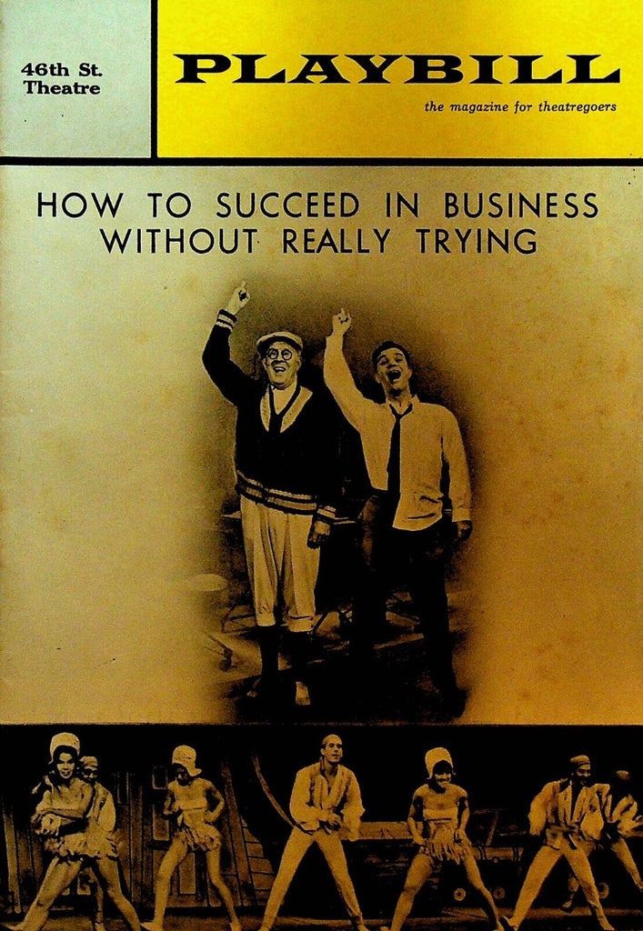 How To Succeed in Business Without Really Trying Playbill October 21 1963
