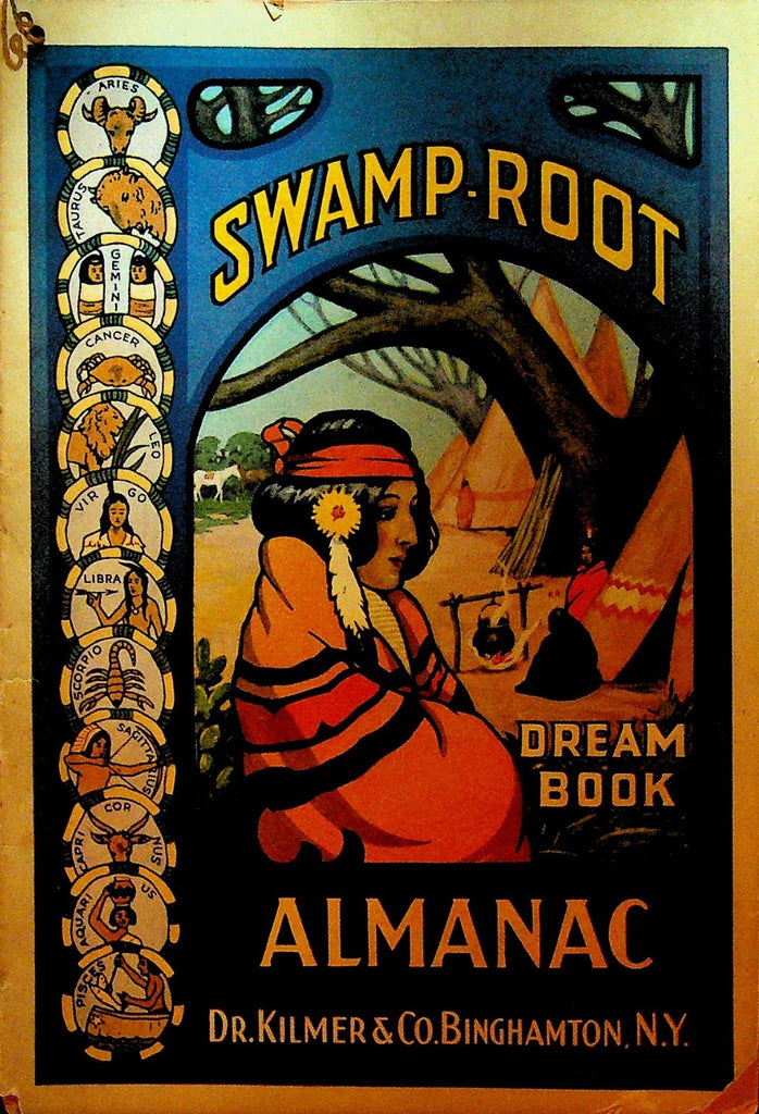 Swamp Root Dream Book Almanac 1940 Dr Kilmer & Co Binghamton NY0