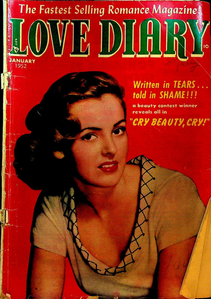 Love Diary 24 Our Publishing 1952 Golden Age Romance Comic0