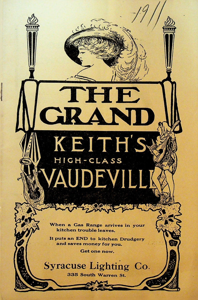 Grand Keith's Vaudeville Program May 22 1911 Butler Haviland Alice Thornton0