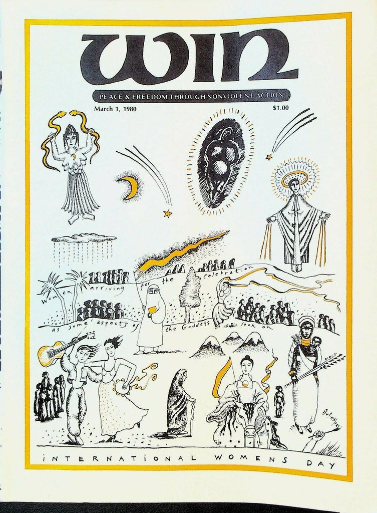 Win Magazine March 1 1980 Anne McVey Upshure Mobe WD Ehrhart 0