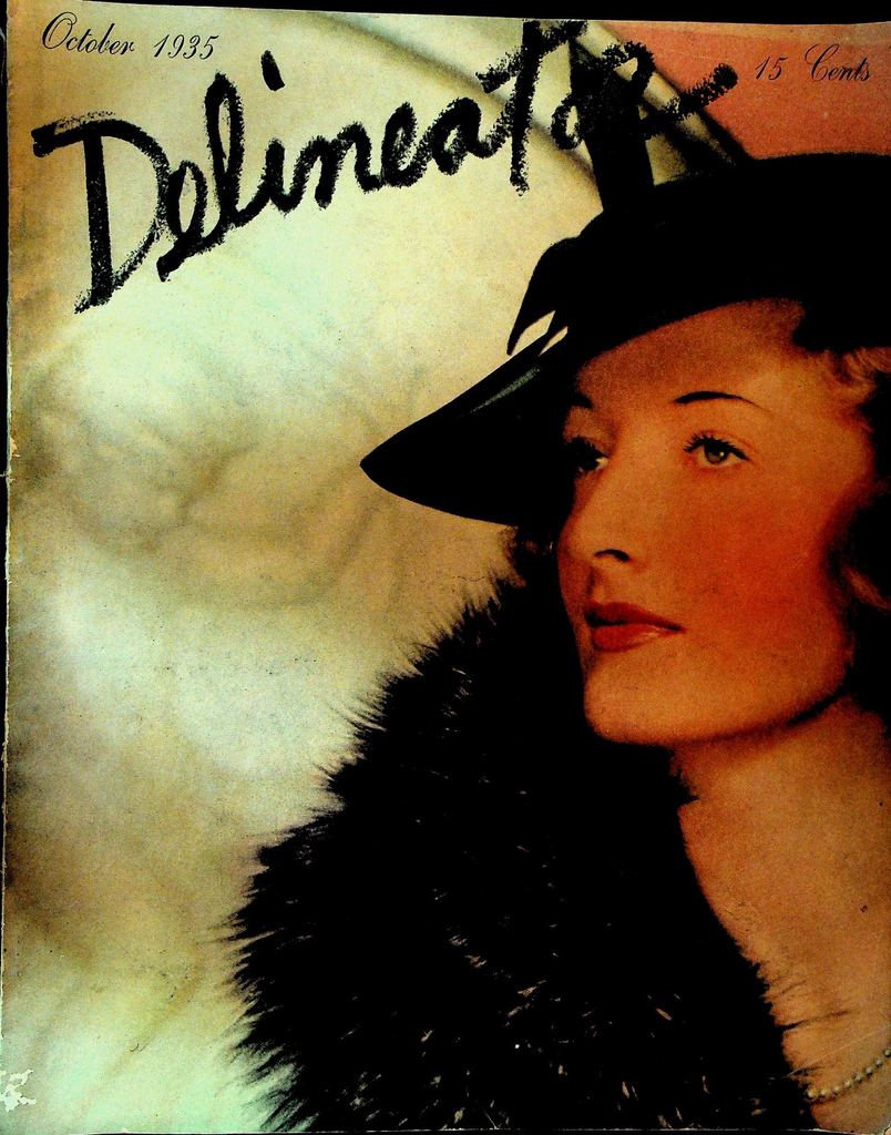 Delineator Magazine October 1935 Enid Griffis Mignon G Eberhart Frances Park0