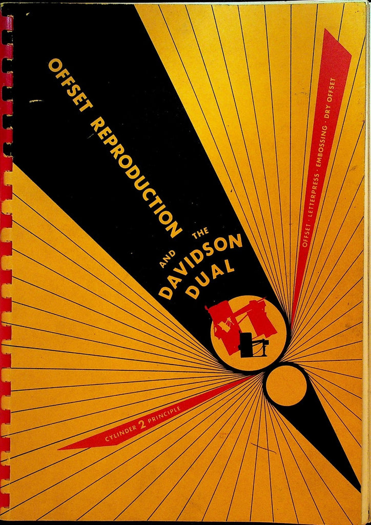 Offset Reproduction & the Davidson Dual 1955 SC Book Printing0