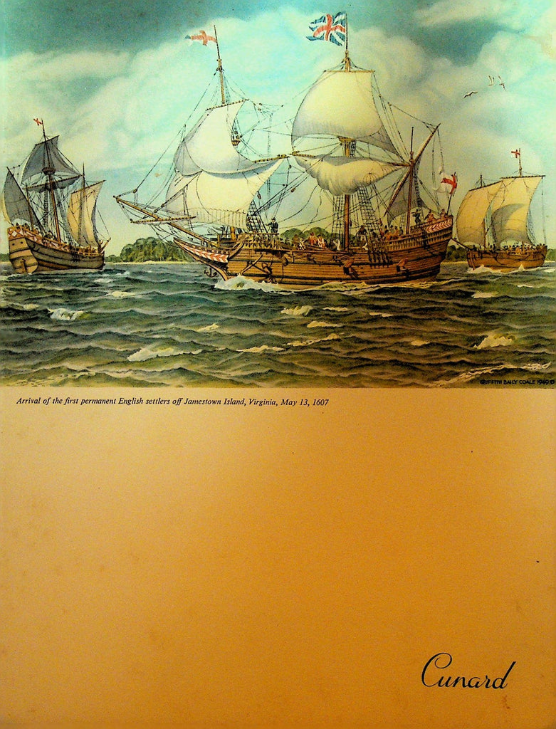 Cunard RMS Queen Mary Dinner Menu November 7 19620