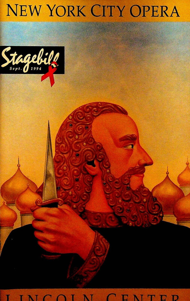 New York City Opera Stagebill September 10 1994 Prince Igor