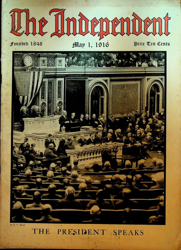The Independent Magazine May 1 1916 WWI American Flying Squadrons0
