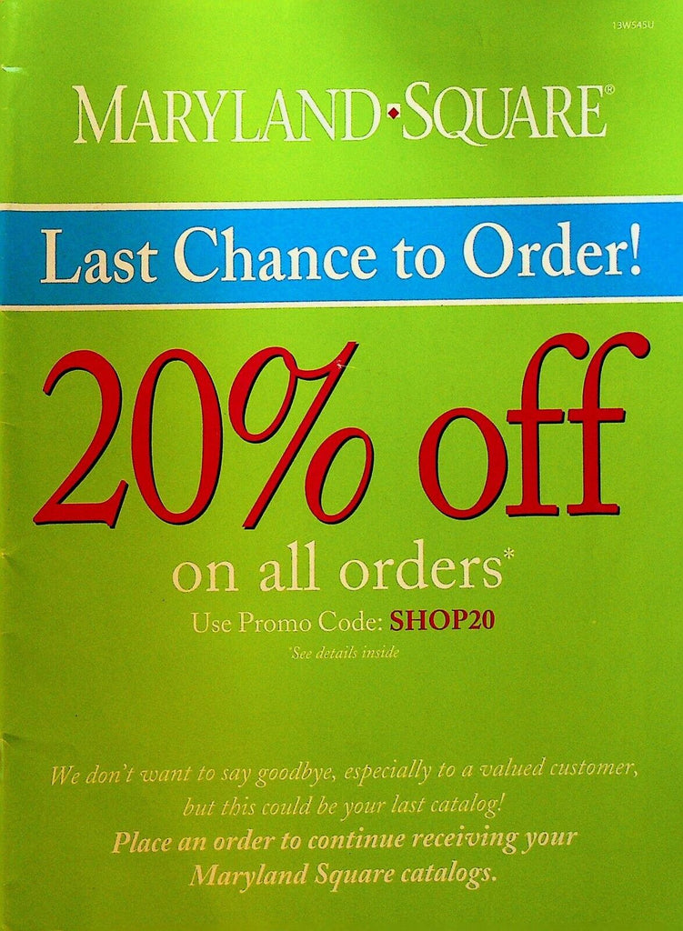 Maryland Square Catalog Winter 2013 Woman's Shoes