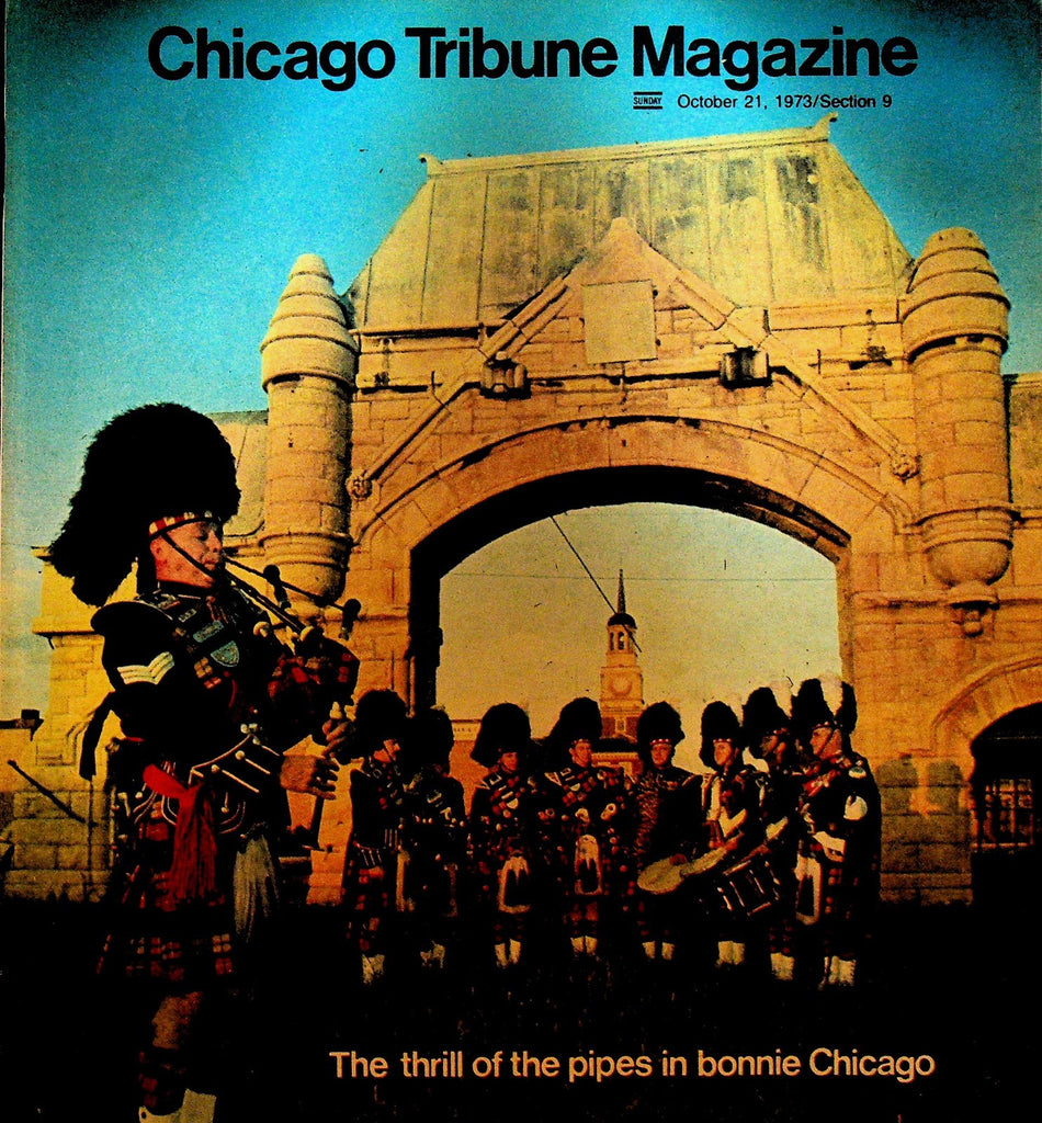 Chicago Tribune Magazine October 21 1973 Stock Yard Kilty Band Elaine May0