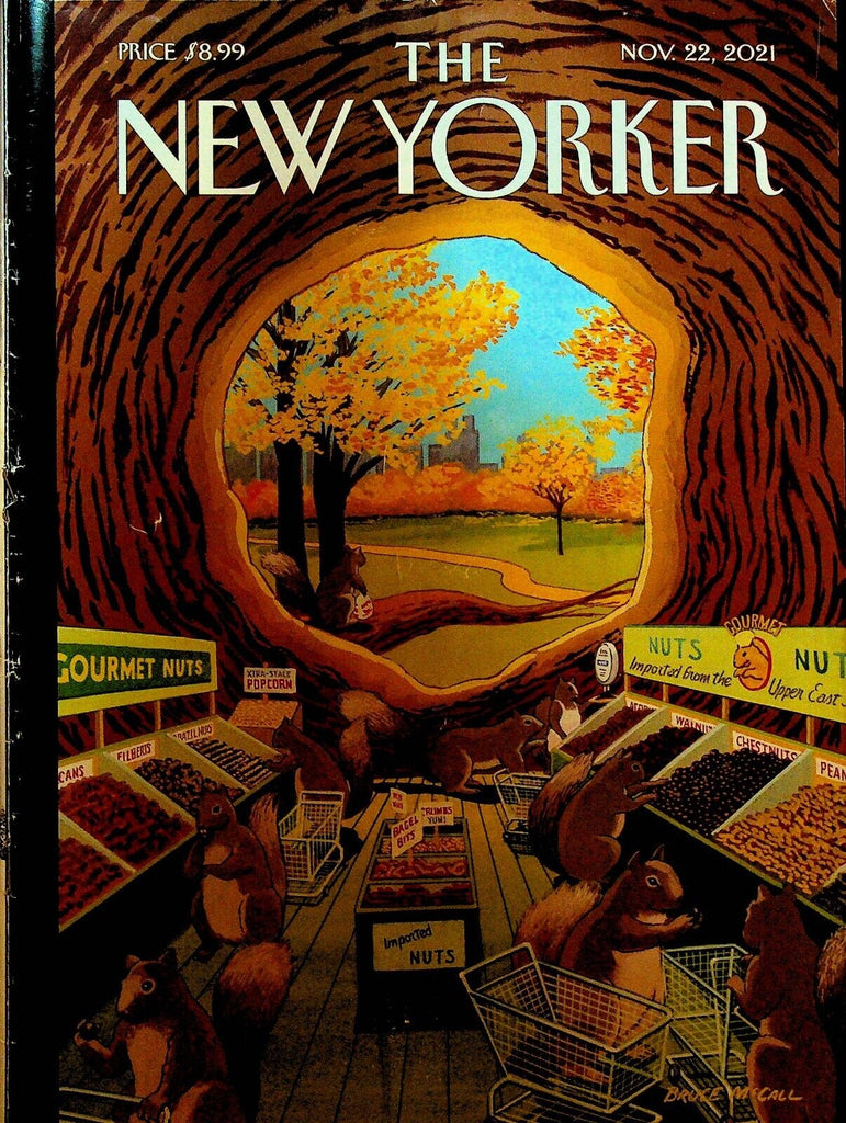 New Yorker Magazine November 22 2021 Davone Tines Kristen Stewart Bruce McCall