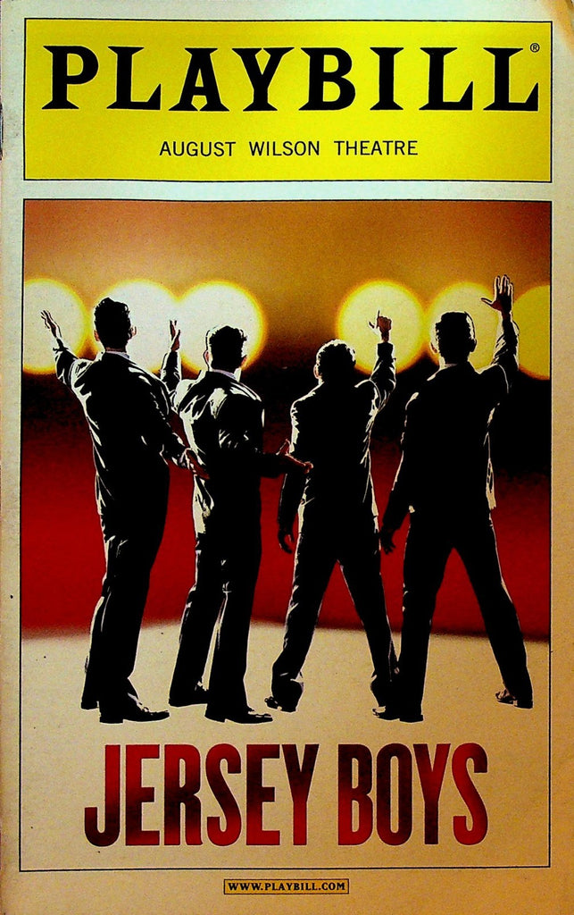 Jersey Boys Playbill October 2009 Frankie Valli & Four Seasons Jarrod Spector0