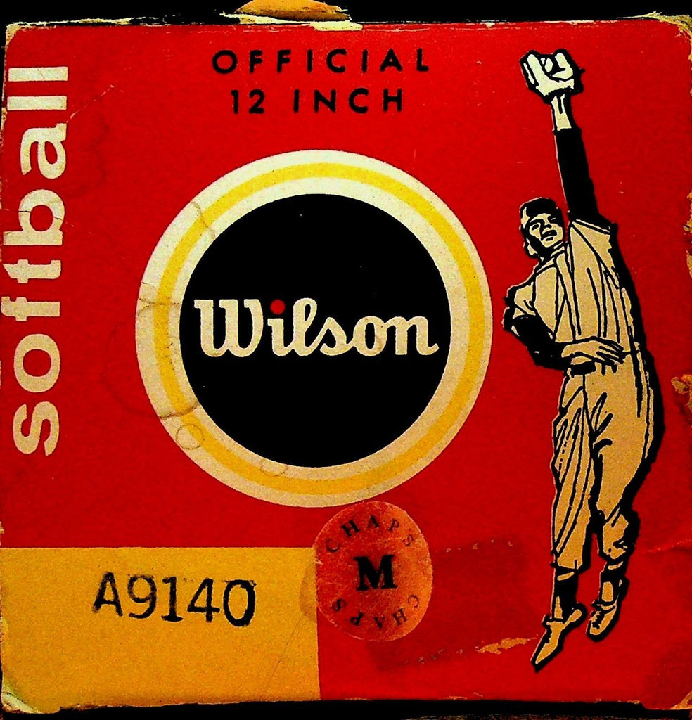 Wilson Softball A9140 in Box 1970s0