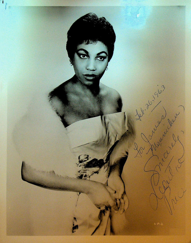 Leontyne Price Soprano Autographed Signed Photograph 1960s0