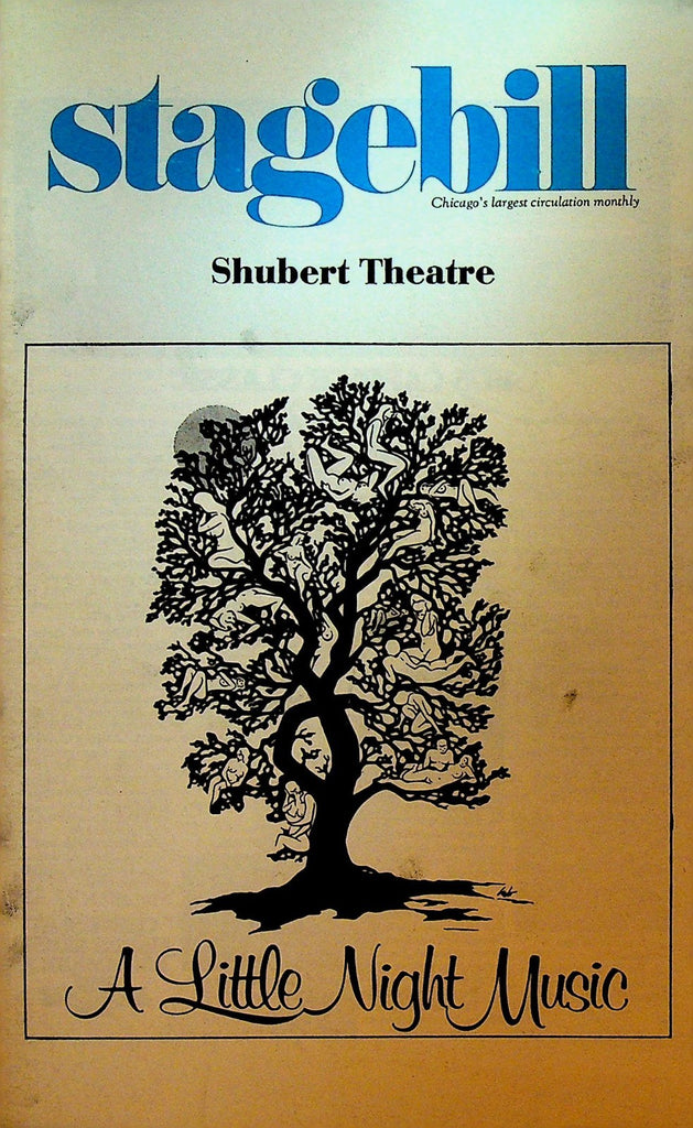 A Little Night Music Stagebill October 1974 Jean Simmons Margaret Hamilton0
