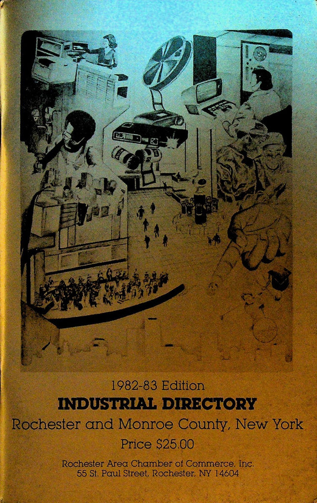 Rochester & Monroe County NY Industrial Directory 1982 Chamber of Commerce0