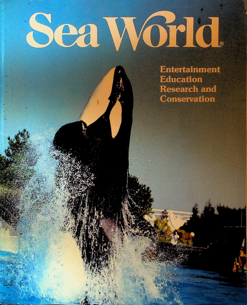 Sea World Booklet 1983 Killer Whales Entertainment Education Research0