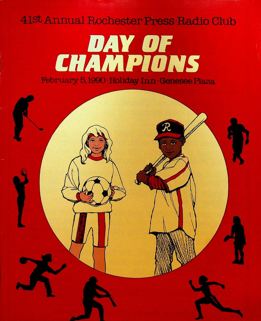 Day of Champions Program Rochester NY 1990 Jeff Sluman Roger Maris0