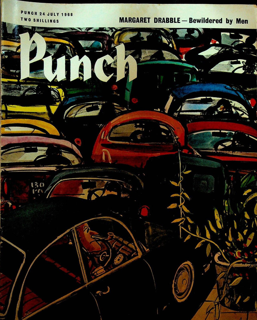 Punch Magazine July 24 1968 Basil Boothroyd Margaret Drabble Henry Bailey