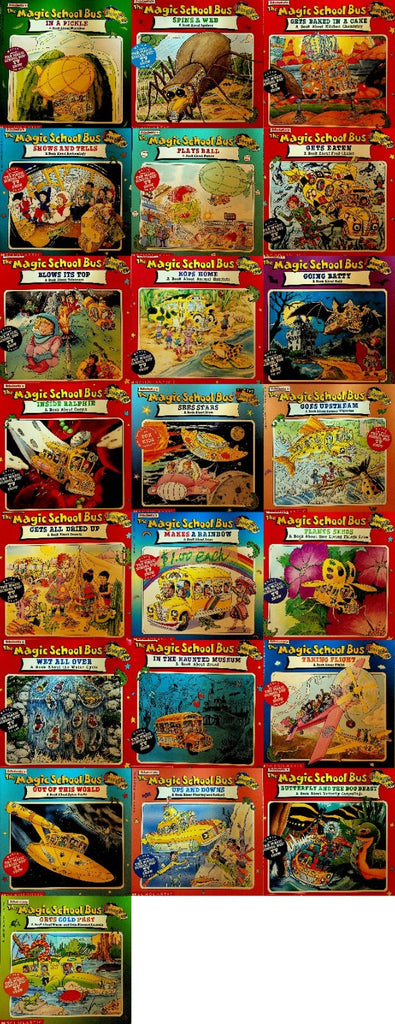 Magic School Bus Lot of 22 Softcover Books Scholastic0