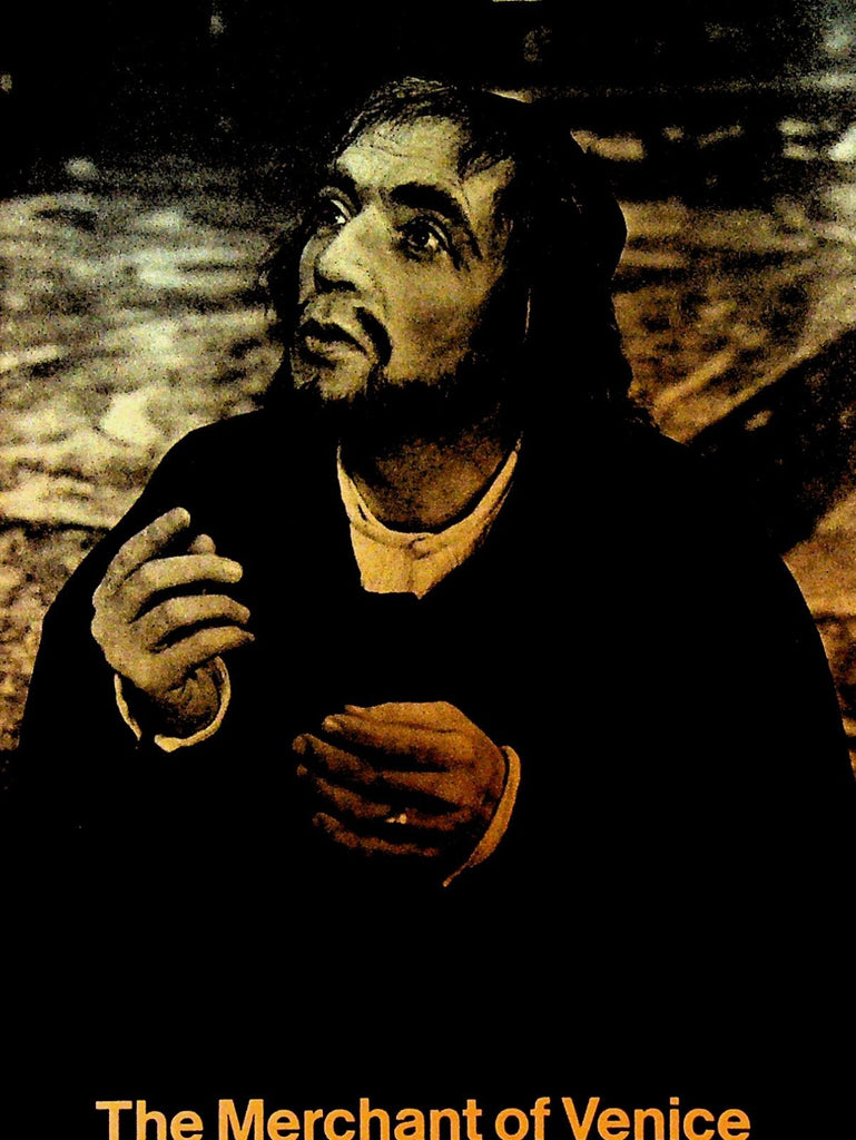 The Merchant of Venice Stratford Festival Playbill Donald Davis Don Sutherland0