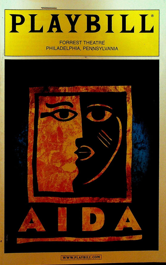 Aida June 2002 Playbill Paulette Ivory Anika Ellis Jerald Vincent0