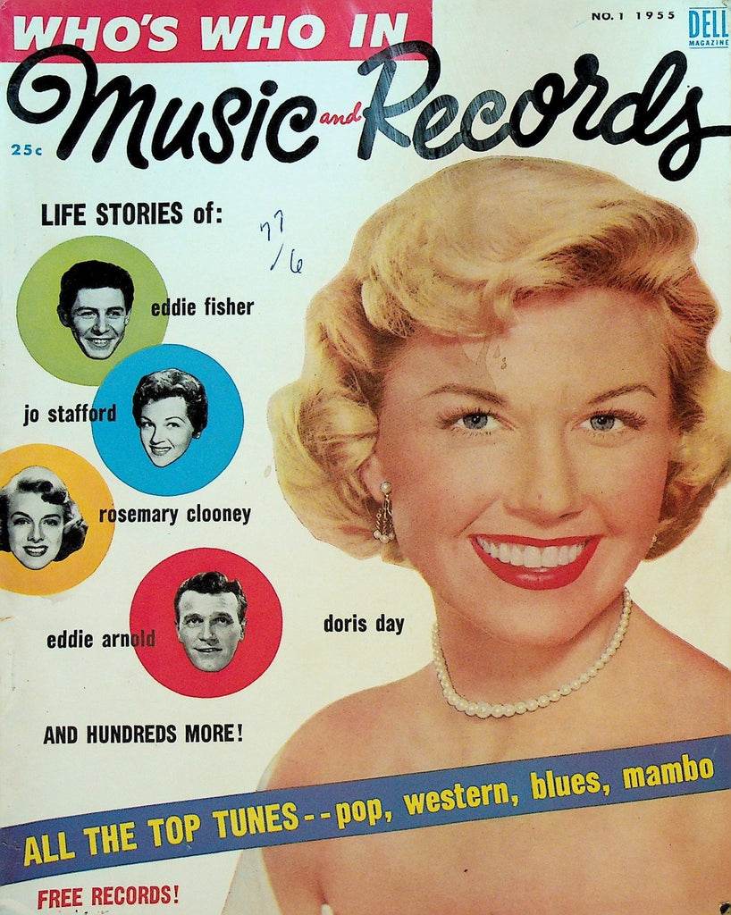 Who's Who in Music & Records 1955 Doris Day Rosemary Clooney Eddie Arnold0