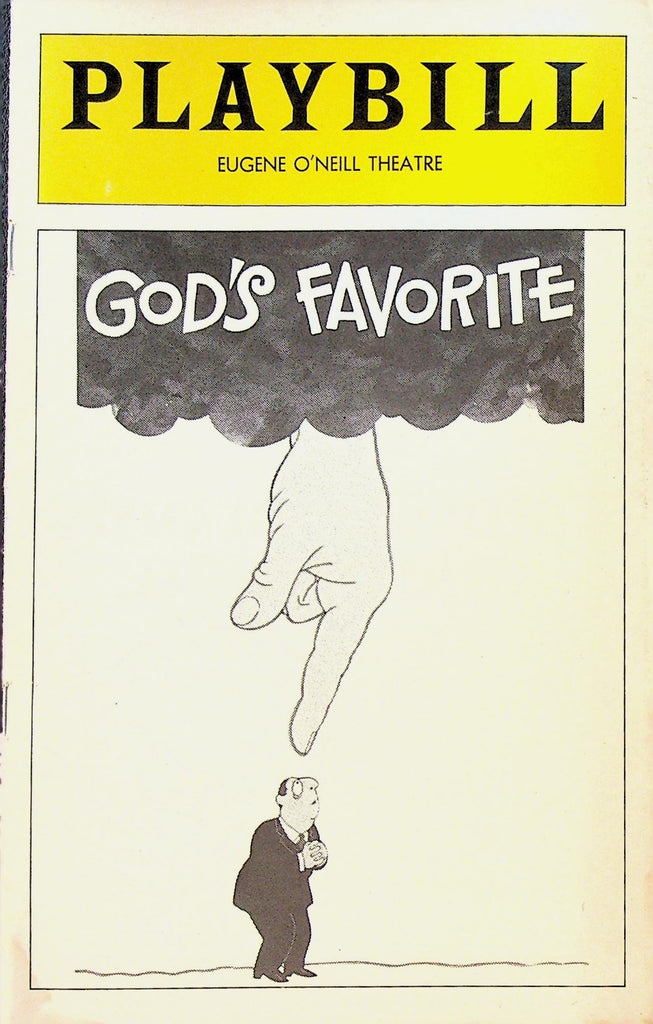 God's Favorite Playbill February 1975 Charles Nelson Reillly Vincent Gardenia0