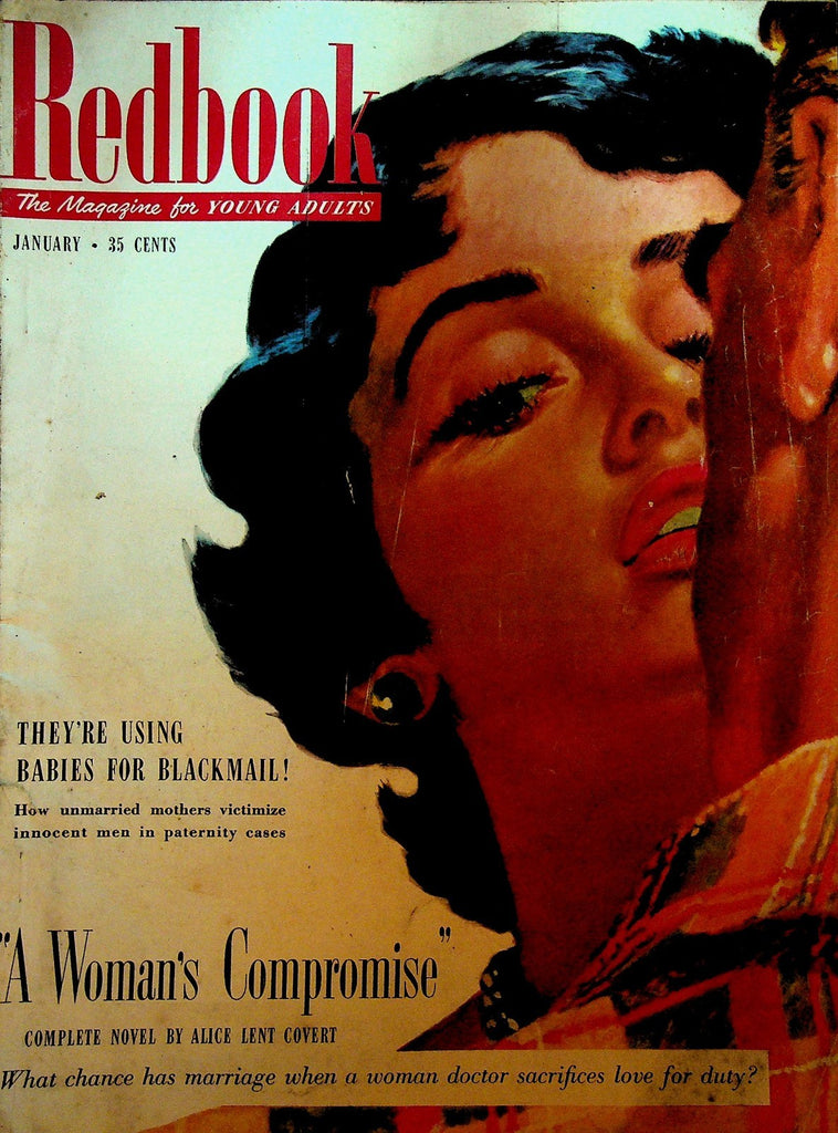 Redbook Magazine January 1952 Edwin George Robert Paterson Mona Williams0