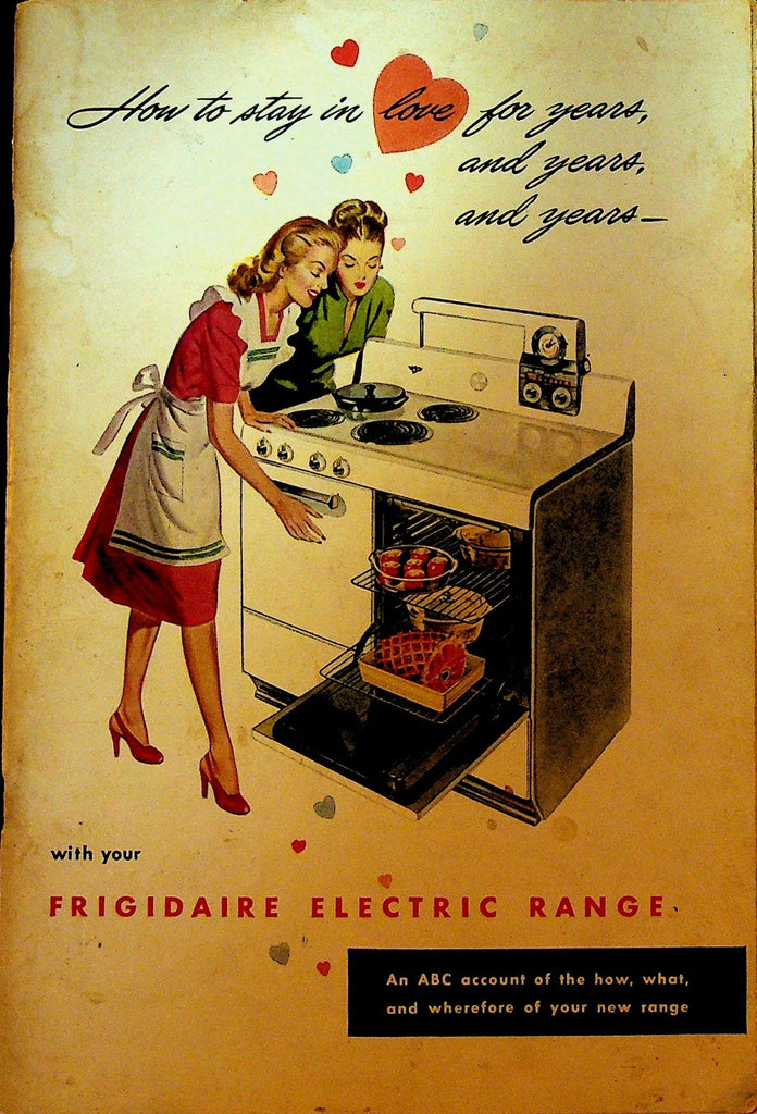 Frigidaire Electric Range Operators Manual Recipe Booklet 19470