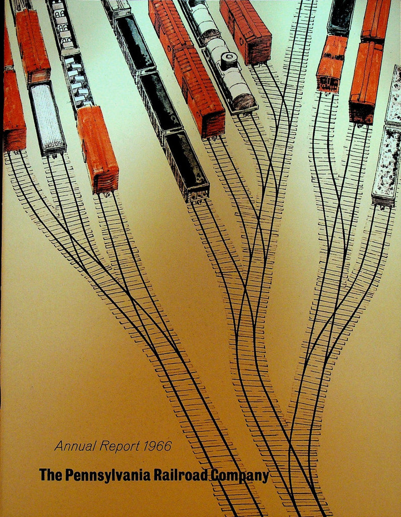 Pennsylvania Railroad Company Annual Report 1966 Trains0