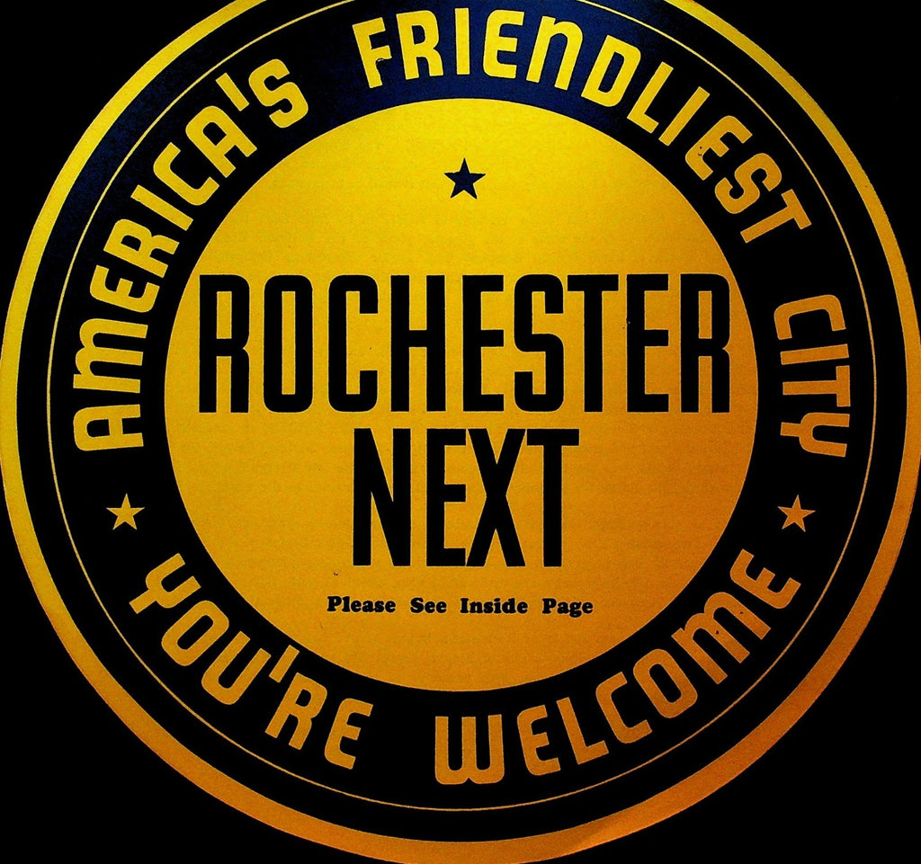 Rochester Next NY America's Friendliest City 1930s0