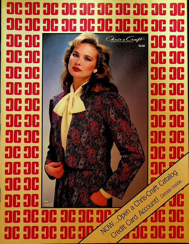 Chris Craft Catalog Fashion & Jewelry 1985