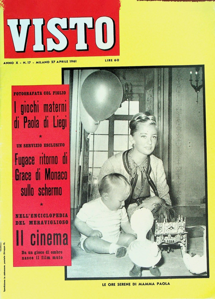 Visto Magazine April 27 1961 Yuri Gagarin Rita Zakai Ernest Haycox Grace Kelly