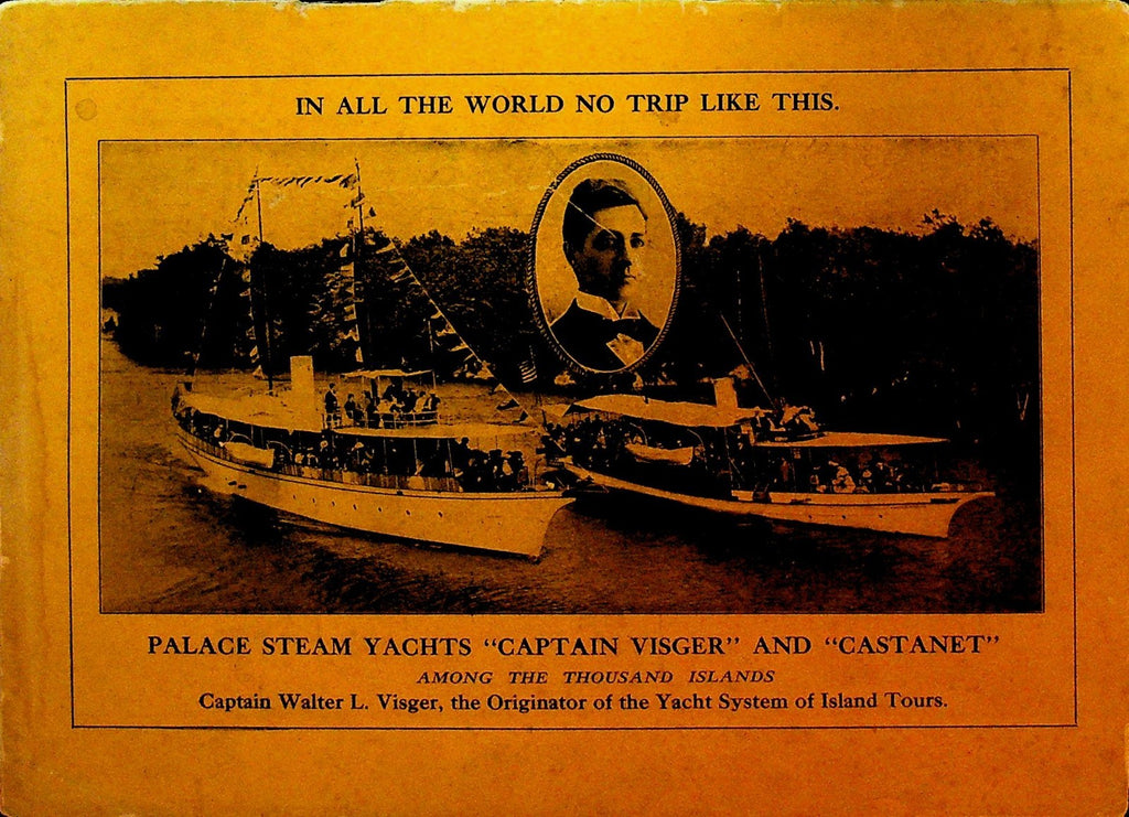 Captain Visger's Standard Guide to the Thousand Islands 1898 Walter Booklet Map0