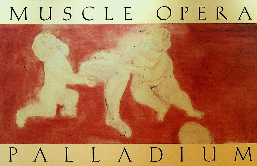 Muscle Opera Chi Chi Valenti Francesco Clemente Body Building Invite 19860